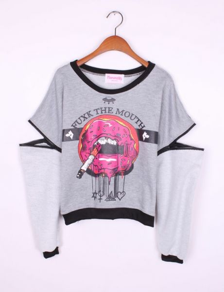 Blusa Harajuku Fuxk