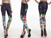 Calça Legging Tetris